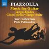 Piazzolla - Music for Guitar: Tango-Etudes, Cinco piezas, Tango Suite