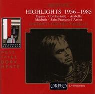 Dietrich Fischer-Dieskau Highlights 1956-1985