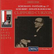 Schumann - Fantasy, Schubert - Sonata D960