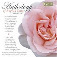 Anthology of English Song 1530-1790