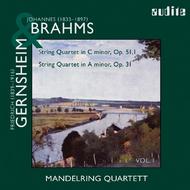 String Quartets by Brahms (Op. 51, No. 1) & Gernsheim (Op. 31)