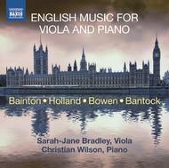 English Music for Viola and Piano