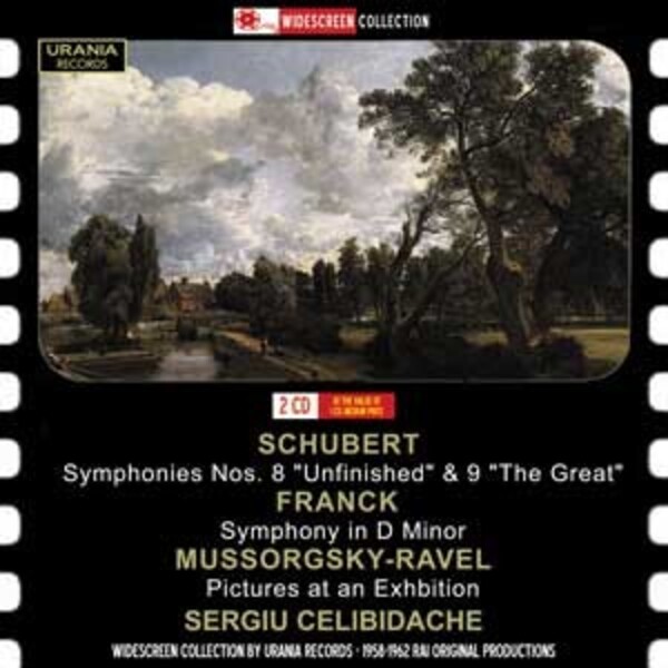 Sergiu Celibidache conducts Schubert, Franck & Mussorgsky