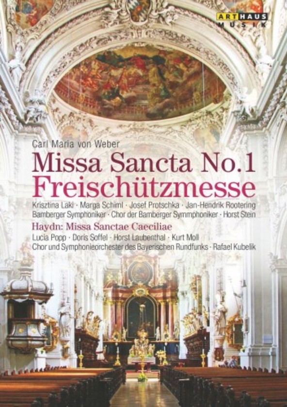 Weber - Missa Sancta No.1 �Freischutzmesse� / Haydn - Missa Sanctae Caeciliae (DVD)