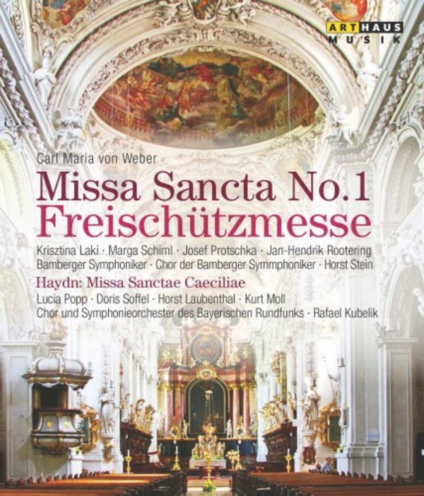 Weber - Missa Sancta No.1 �Freischutzmesse� / Haydn - Missa Sanctae Caeciliae (Blu-ray)
