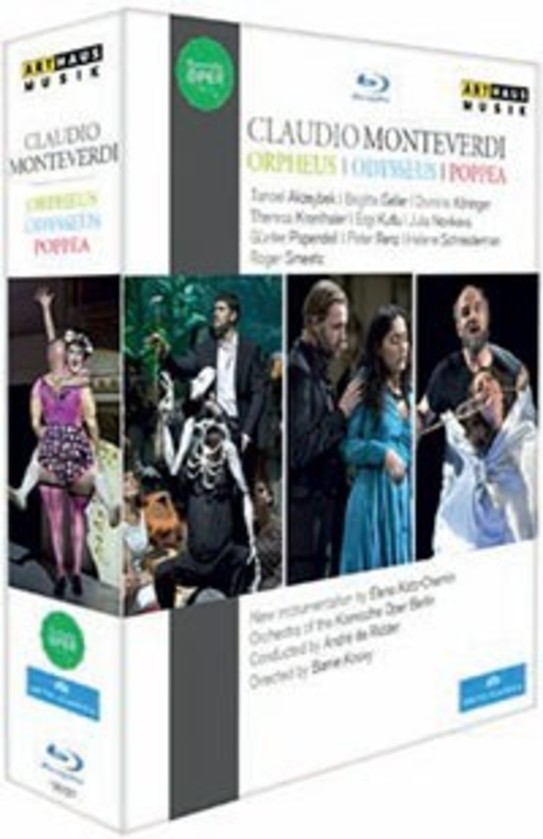 Monteverdi - Orpheus, Odysseus, Poppea (Blu-ray)