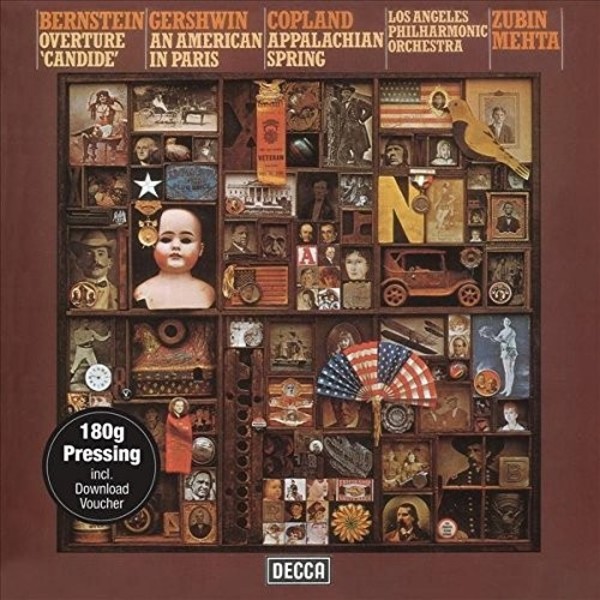 Bernstein - Overture �Candide�; Gershwin - An American in Paris; Copland - Appalachian Spring (LP)
