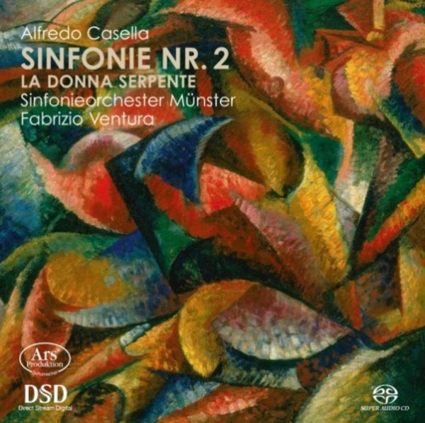 Casella - Symphony no.2, Symphonic fragments from La donna serpente