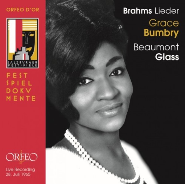 Grace Bumbry sings Brahms Lieder