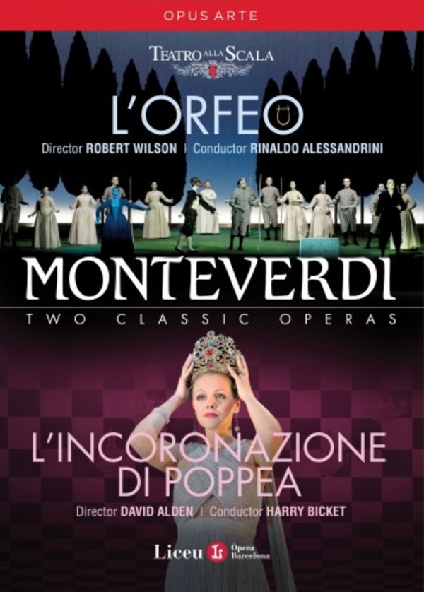 Monteverdi - L�Orfeo, L�incoronazione di Poppea (DVD)