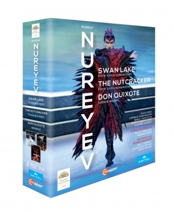The Nureyev Box: Swan Lake, The Nutcracker, Don Quixote (Blu-ray)