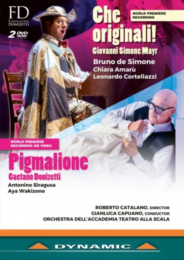 Mayr - Che originali; Donizetti - Pigmalione (DVD)