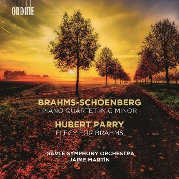 Brahms - Piano Quartet no.1 (orch. Schoenberg); Parry - Elegy for Brahms