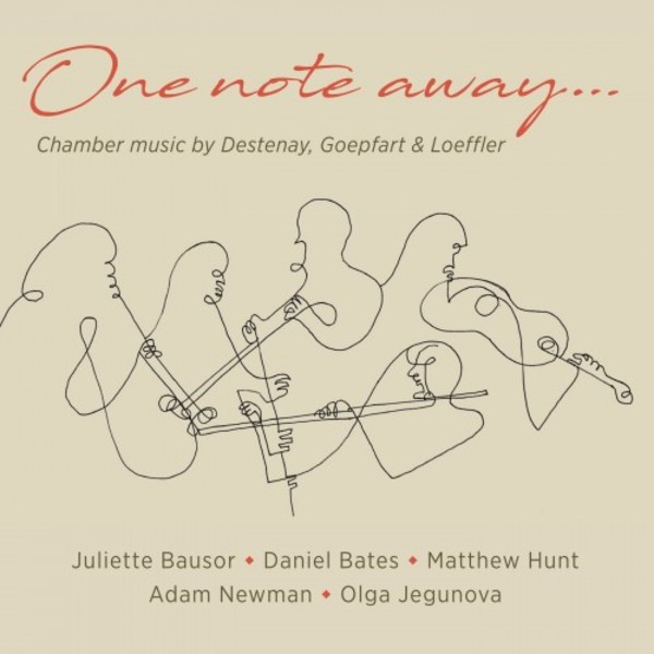 One note away... : Chamber Music by Destenay, Goepfart & Loeffler