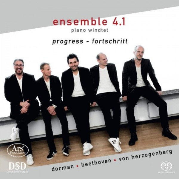 Progress: Works for Piano & Winds by Dorman, Beethoven & Herzogenberg