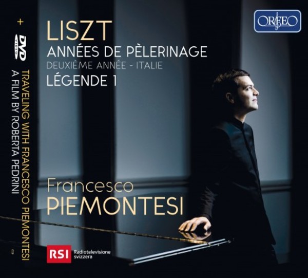 Liszt - Annees de pelerinage: 2nd Year (Italy), Legende 1 (CD + DVD)