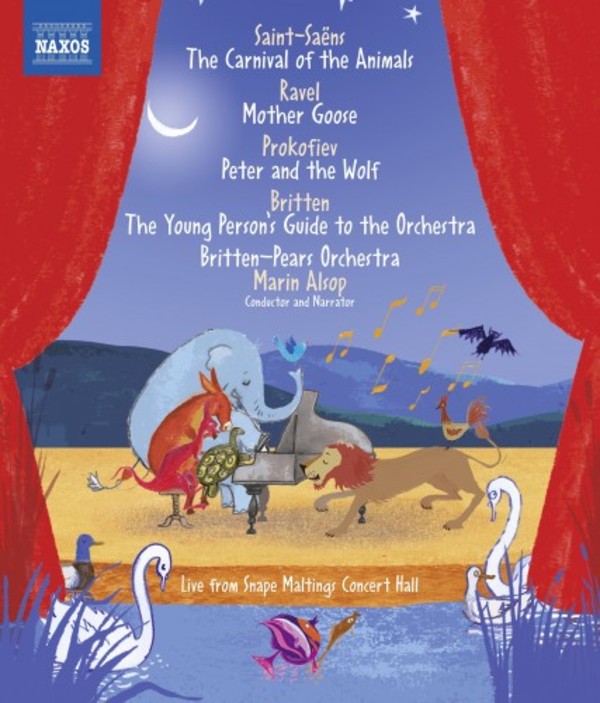 Saint-Saens - Carnival of the Animals; Prokofiev - Peter and the Wolf, etc. (Blu-ray)