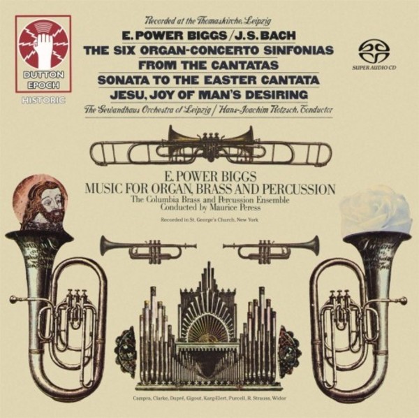 JS Bach - Organ Sinfonias; Music for Organ, Brass and Percussion