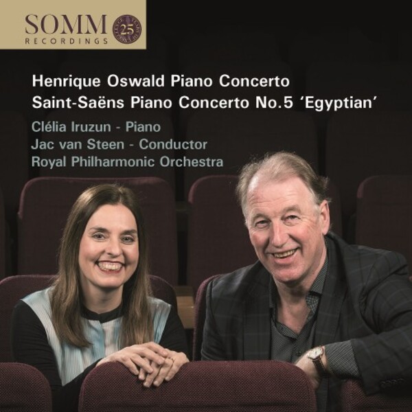 H Oswald & Saint-Saens - Piano Concertos; Nepomuceno - Suite Antiga