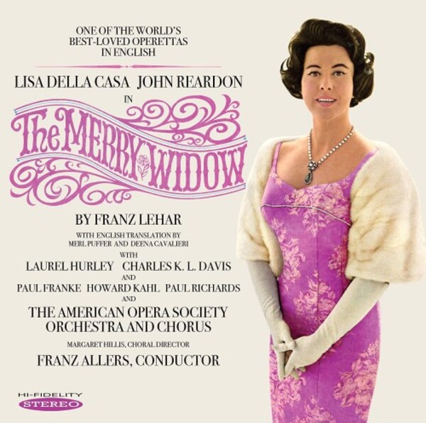 Lehar - The Merry Widow (sung in English)