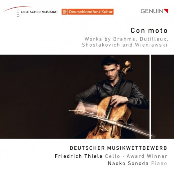 Con moto: Works by Brahms, Dutilleux, Shostakovich & Wieniawski