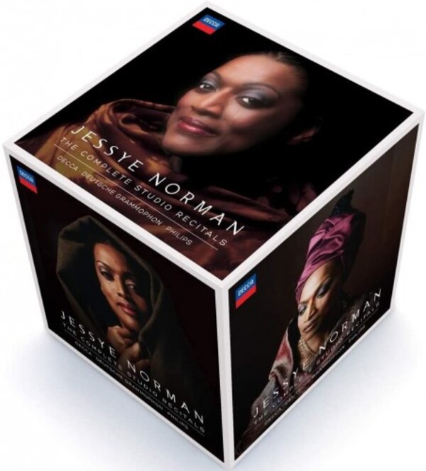 Jessye Norman: The Complete Studio Recitals on Decca, DG & Philips (CD + DVD)
