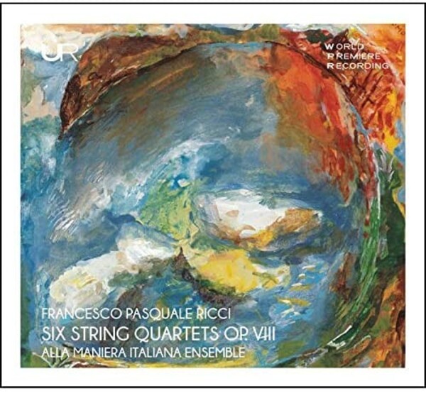 FP Ricci - 6 String Quartets, op.8 | Urania LDV14063
