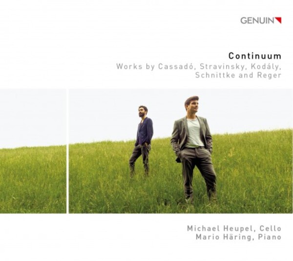 Continuum: Works for Cello & Piano by Cassado, Stravinsky, Kodaly, Schnittke & Reger