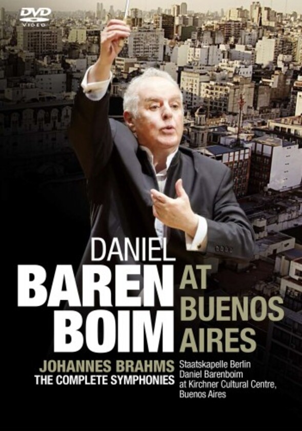 Daniel Barenboim at Buenos Aires: Brahms - Complete Symphonies (DVD)