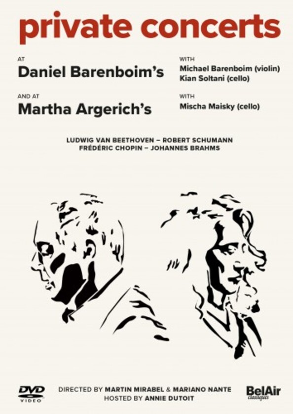 Private Concerts at Daniel Barenboim�s and at Martha Argerich�s (DVD)