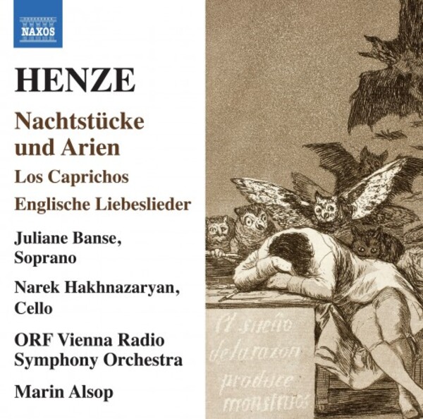Henze - Nachtstucke und Arien, Los Caprichos, Englische Liebeslieder