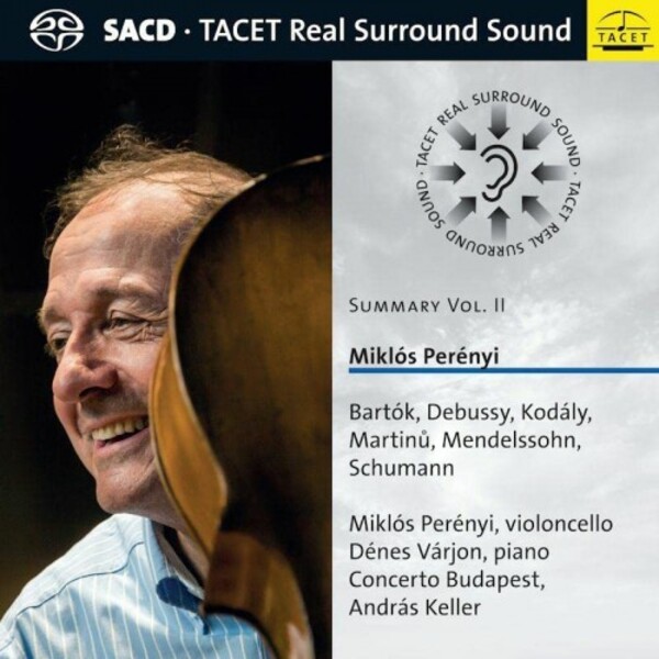 Miklos Perenyi: Summary Vol.2 - Bartok, Debussy, Koday, etc.