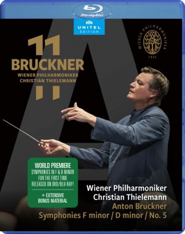 Bruckner - Symphonies in F minor, D minor & no.5 (Blu-ray)