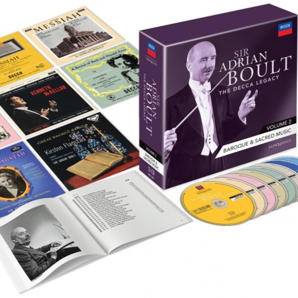 Sir Adrian Boult: The Decca Legacy Vol.2 - Baroque & Sacred Music | Eloquence ELQ4842302