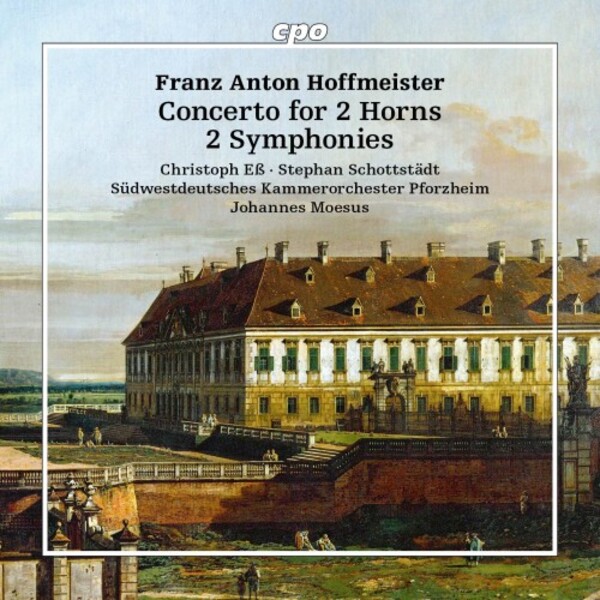 Hoffmeister - Concerto for 2 Horns, 2 Symphonies | CPO 5554172