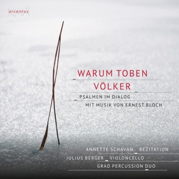 Warum toben Volker: Psalms in Dialogue with Music by Ernest Bloch