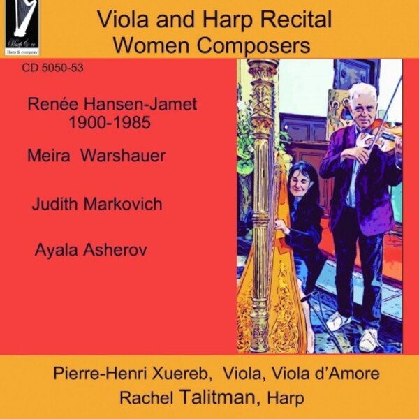 Viola and Harp Recital: Women Composers | Harp & Co CD505053