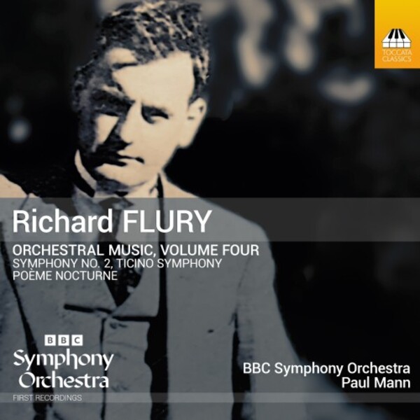 Flury - Orchestral Music Vol.4: Symphony no.2, Poeme nocturne