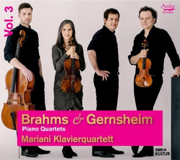 Brahms & Gernsheim - Piano Quartets Vol.3