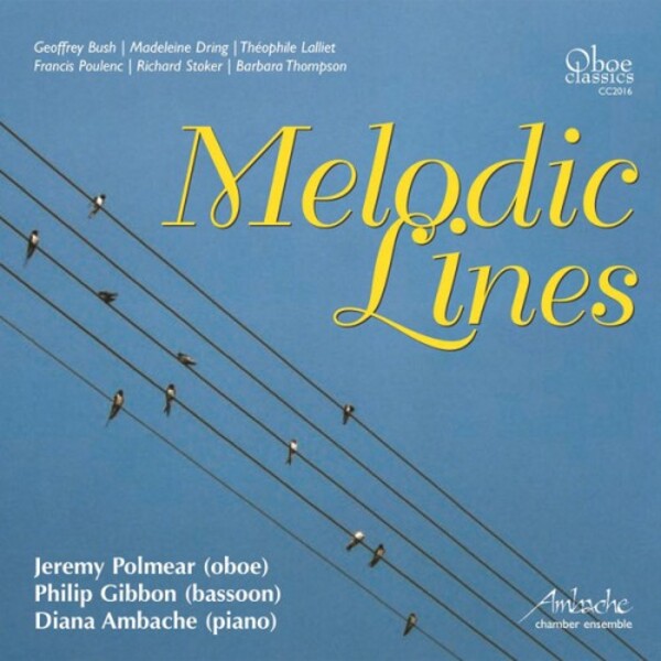 Melodic Lines (USED) | Oboe Classics CC2016 Melodic Lines (USED) | Oboe Classics CC2016