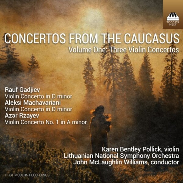 Concertos from the Caucasus Vol.1: 3 Violin Concertos