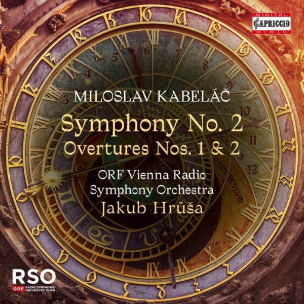 Kabelac - Symphony no.2, Overtures 1 & 2 | Capriccio C5546