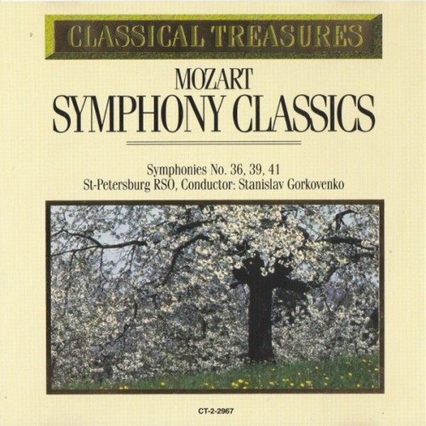 Mozart, Stanislav Gorkovenko, St-Petersburg RSO - Symphony Classics (USED) | Classical Gold CT22967 Mozart, Stanislav Gorkovenko, St-Petersburg RSO - Symphony Classics (USED) | Classical Gold CT22967