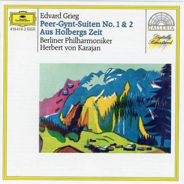 Edvard Grieg - Berliner Philharmoniker, Herbert von Karajan - Peer-Gynt-Suiten No. 1 & 2 & Aus Holbergs Zeit & Sigurd Jorsalfar (USED)