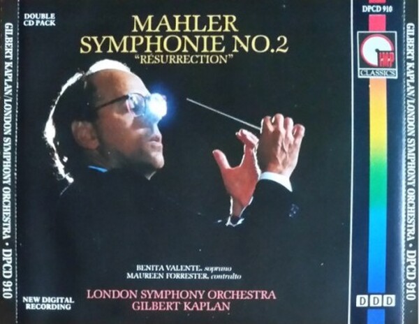 Mahler, Benita Valente, Maureen Forrester, London Symphony Orchestra, Gilbert Kaplan - Symphonie No. 2 R�surrection (USED) | IMP Classics DPCD910