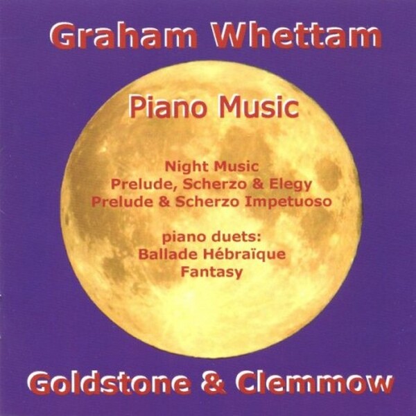 Graham Whettam, Goldstone & Clemmow - Piano Music (USED)