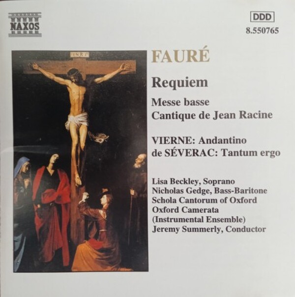 Faure, Vierne & De S�verac - Requiem, Andantino & Tantum ergo (USED)