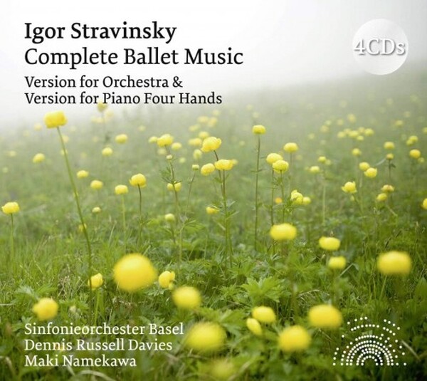 Stravinsky - Complete Ballet Music: Versions for Orchestra & and for Piano 4 Hands (USED)