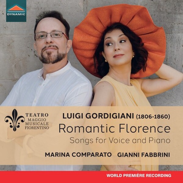 Gordigiani - Romantic Florence: Songs for Voice and Piano | Dynamic CDS8082