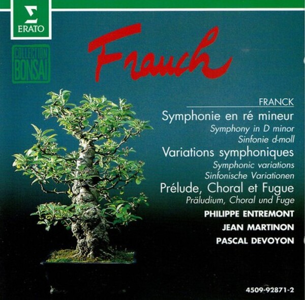 Franck - Symphonie En R� Mineur, Variations Symphoniques, Pr�lude Chorale Et Fugue (USED)